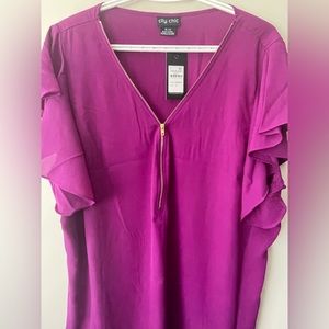 NWT City Chic blouse